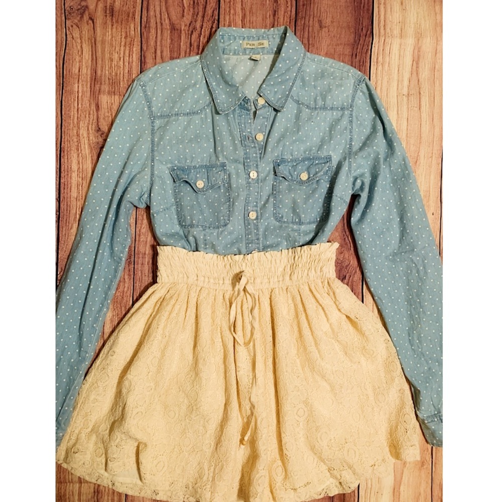 Button up top
